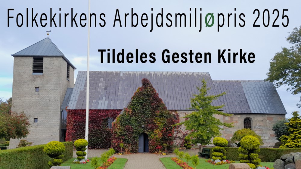 Billede til nyheden Folkekirkens Arbejdsmiljøpris 2026 går til Vejgaard Kirke